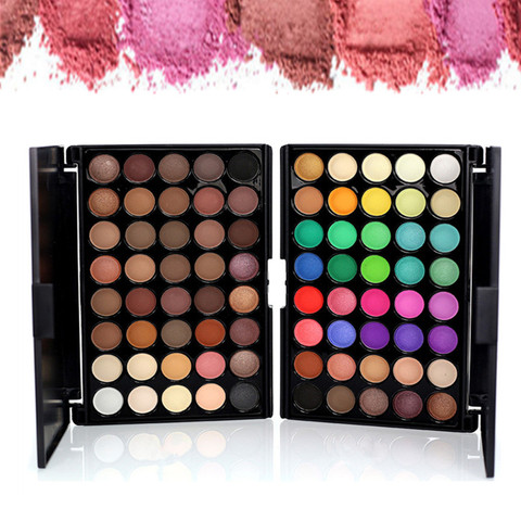 Paleta de sombra de ojos de 40 colores maquillaje sombra de ojos de tierra brillo cosmético impermeable herramientas de maquillaje de larga duración para la belleza de las mujeres ► Foto 1/6