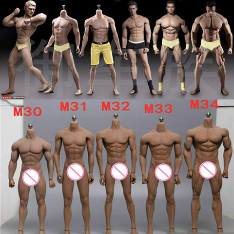 TBL-cuerpo musculoso sin costuras para hombre, modelo de figura de acción TBL M30 M31 M32 M33 M34 M35 1/6 ► Foto 1/6