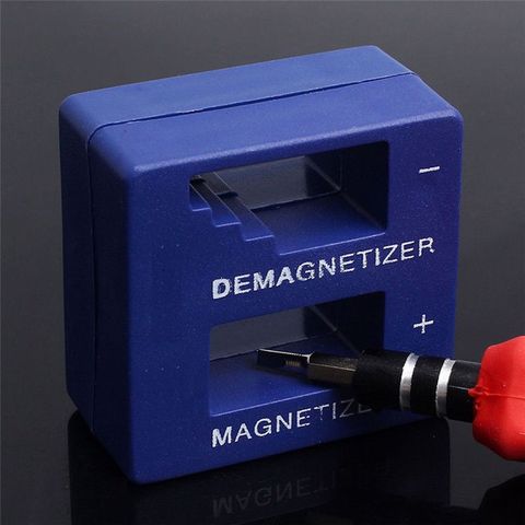 Nueva magnetizador desmagnetizador herramienta azul Destornilladores magnética pick up herramienta Destornilladores ► Foto 1/6