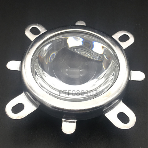 Lente de 44mm para Reflector de 50mm, colimador, soporte fijo de luz de alta calidad para LED COB de 50W y 100W ► Foto 1/5