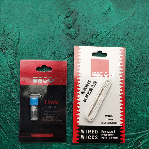 IMCO Fire-encendedor con cable de algodón para mechero de queroseno, accesorios para encendedor, hilo de algodón reemplazable ► Foto 1/4