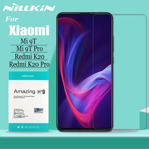 Para Xiaomi mi 9T mi 9T Pro Protector de pantalla de vidrio Nillkin 3D cobertura completa de seguridad vidrio templado para Xiaomi Red mi K30 5G K20 Pro ► Foto 1/6