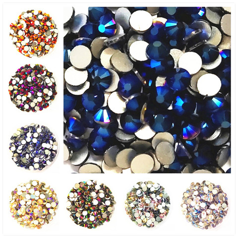 Diamantes de imitación Nail art para decoración de uñas, cristal de alta calidad, sin adhesivo, superbrillante, S3-S30 ► Foto 1/6