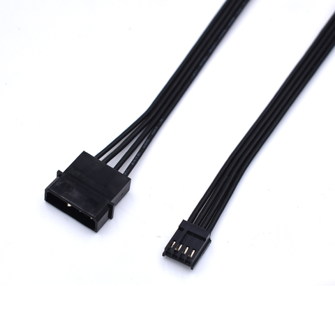 Cable adaptador de corriente interno FDD de 10cm/20cm Molex de 4 pines a 3,5 