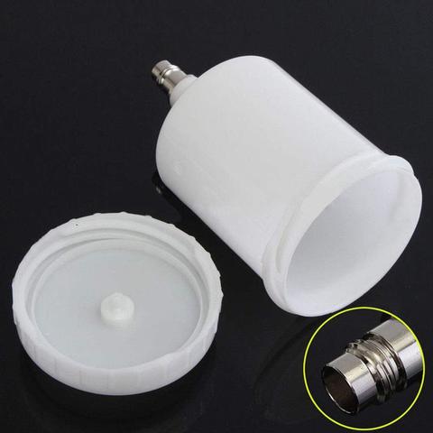 Conector de copa para pulverizador Sata, pulverizador de pintura a chorro, 600Ml, plástico blanco, Hvlp, accesorios para tazas de pintura ► Foto 1/6