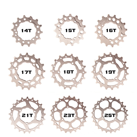 Bicicleta de Montaña de alta calidad Cassette volante piñón engranaje 12 Velocidad MTB 11T 12T 13T 15T 17T 21T 23T 25T encaja SHIMANO SRAM Sunrace ► Foto 1/6