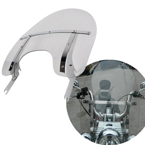 Motocicleta desmontable parabrisas soporte de Bluetooth para Harley Touring Road King clásico FLHR FLHRCI 1994-2022 ► Foto 1/6