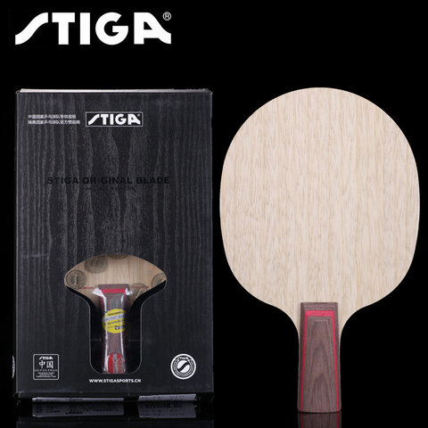 STIGA Allround Evolution AE-Pala de tenis de mesa, madera pura de 5 capas, pala de ping pong, tenis de mesa ► Foto 1/6