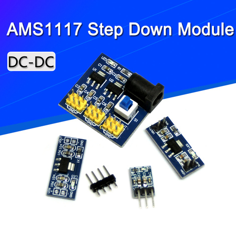 Módulo de fuente de alimentación para Arduino bluetooth Raspberry pi LM1117, AMS1117, 4,5-7V, giro de 3,3 V, 5,0 V, 1,5 V, DC-DC ► Foto 1/5