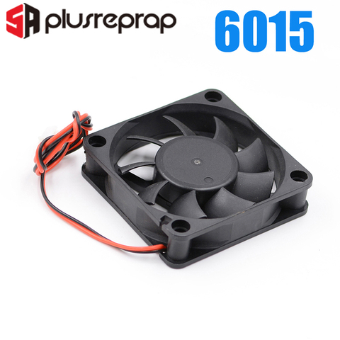 6015 24V DC 12V ventilador de refrigeración sin escobillas 60x60x15mm ventilador de plástico enfriador para piezas de impresora 3D Reprap ► Foto 1/4