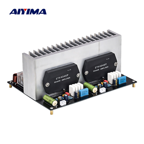 AIYIMA-placa amplificadora de potencia STK4046V, miniamplificador de sonido HIFI para cine en casa, 120WX2 ► Foto 1/6
