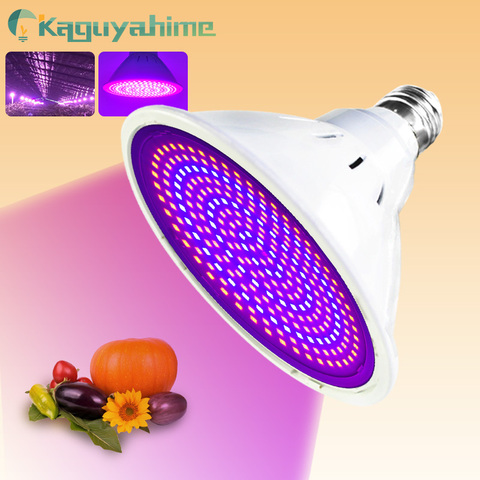 Kaguyahime LED crecer luz 85-265V E27 lámpara espectro 4W 30W 50W planta de interior lámpara IR UV floración hidroponía lámpara de Cultivo LED ► Foto 1/6