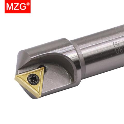 MZG-torno CNC de acero de tungsteno, 60 grados, máquina cortadora de fresado TCMT, insertos de carburo, soporte, herramientas de biselado del taladro ► Foto 1/6