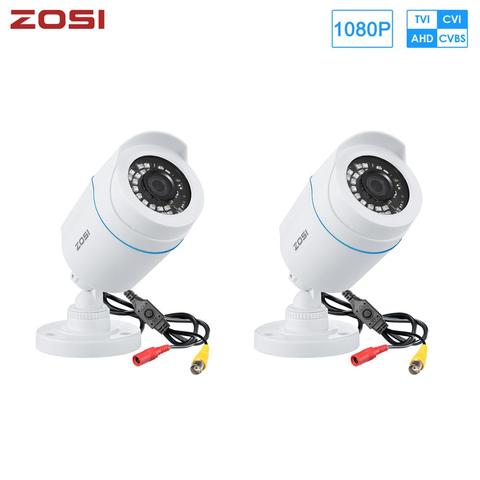 ZOSI 1080P 960H AHD analógico TVI Filtro de corte IR visión nocturna de vídeo impermeable bala cámara de vigilancia CCTV para DVR Kiit ► Foto 1/6