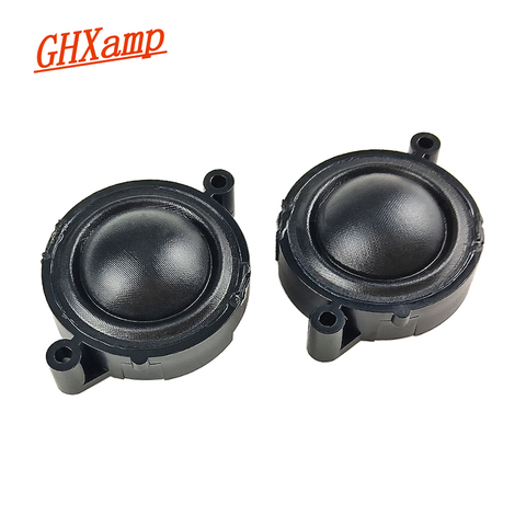 GHXAMP 1,25 pulgada neodimio Tweeter Speaker 4 Ohm 20W cúpula de seda de membrana 34mm altavoz de agudos Unidad de Audio piezas bricolaje 2 uds ► Foto 1/6