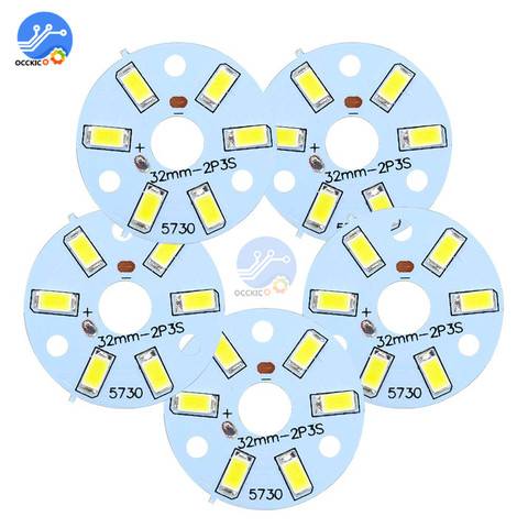 Panel de lámpara de resaltado, diodo LED blanco SMD, 3W, 5730, 10 Uds. ► Foto 1/6