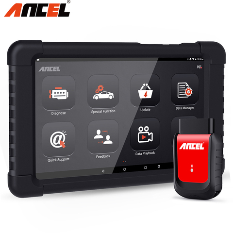 Ancel, X6 Bluetooth y WiFi profesional OBD2 herramienta de diagnóstico del coche del sistema completo DPF SAS ABS EPB de restablecer OBD 2 escáner automotriz ► Foto 1/6