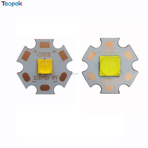 Original CREE XHP50.2 XHP70.2 generación LED emisor V 6V 12V 16mm 20mm DTP cobre MCPCB ► Foto 1/6