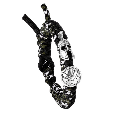 Wild Camping-brazalete para paracaídas para hombre, pulsera multifuncional de supervivencia, casco espartano ► Foto 1/6