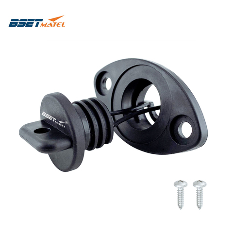 Universal 25mm 1 ''bote Nylon Garboard drenaje Plug Transom Bung drenaje de agujero para Kayak canoa Peddle Boat Accesorios ► Foto 1/6