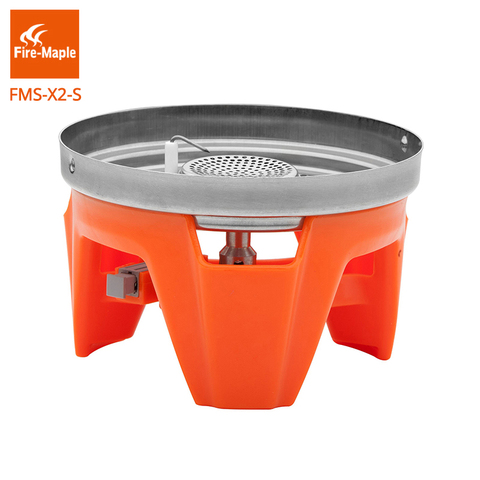 Hornillo de cocina de acero inoxidable de arce fuego, pieza de repuesto portátil para senderismo al aire libre, acampada, para estrella fija X2 X3, 65g FMS-X2-S ► Foto 1/6