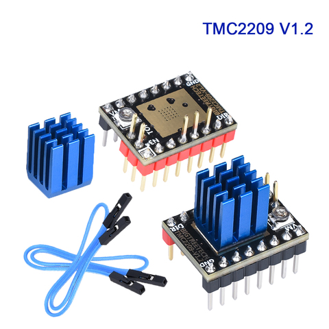 BIGTREETECH-Placa de piezas de impresora 3D TMC2209 V1.2 UART, controlador de Motor paso a paso VS TMC2208 TMC2130 para SKR V1.4 PRO MINI E3 ► Foto 1/6