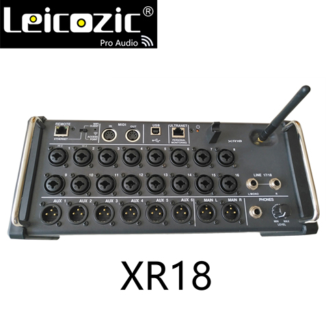 Leicozic-mezclador Digital X AIR XR18, 18 canales, 12 autobuses, para iPad/tableta Android, Wi-Fi integrado, USB adecuado para escenario/sonido en vivo/estudio ► Foto 1/6