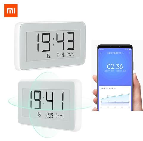 Xiaomi Mijia-Sensor de humedad inteligente con Bluetooth, termómetro Digital con pantalla LCD, medidor de humedad, APP Mi ► Foto 1/6