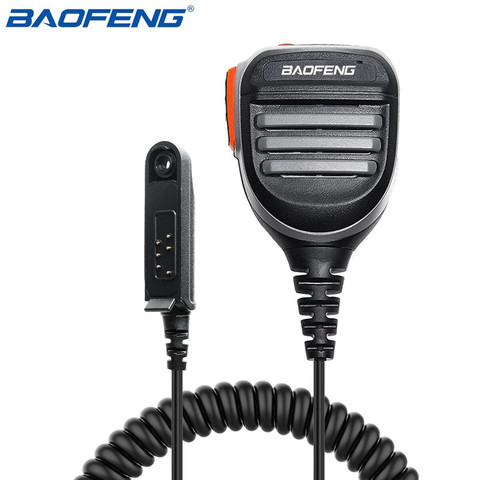 De Baofeng impermeable micrófono altavoz para BaoFeng UV-9RPlus UV-XR A-58 GT-3WP impermeable Walkie Talkie jamón dos vías de Radio ► Foto 1/6