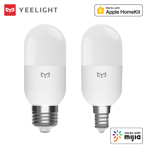 Yeelight-bombilla LED inteligente M2, con Bluetooth, versión de malla, E27, E14, lámpara regulable, Control por aplicación de temperatura a Color, funciona con Homekit Mi Home ► Foto 1/6