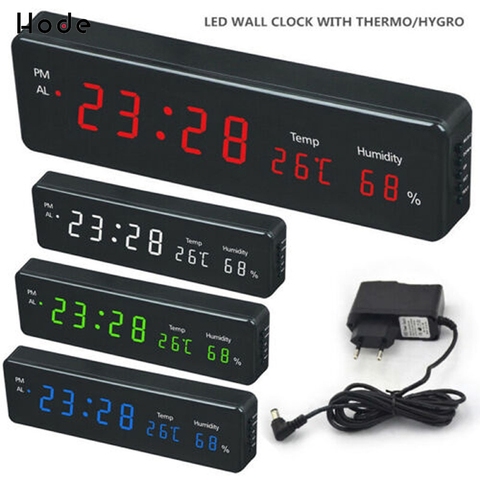 Sensor Digital de temperatura, reloj de humedad, termómetro electrónico LCD, medidor de hidrómetro, estación meteorológica ► Foto 1/1