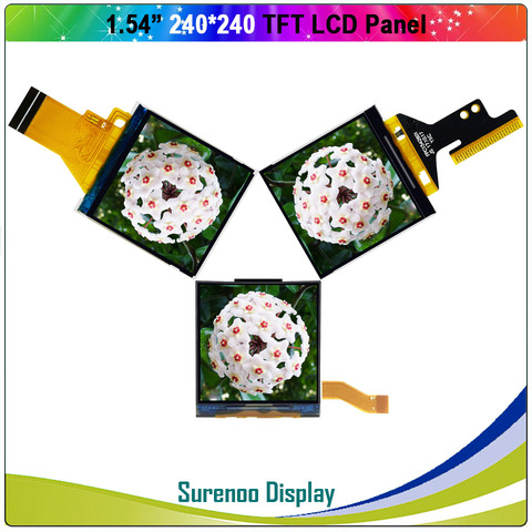 Módulo TFT LCD de 1,54 pulgadas, Panel de pantalla LCM, controlador ST7789 incorporado, serie SPI/8_Bit, 240x240 ► Foto 1/4