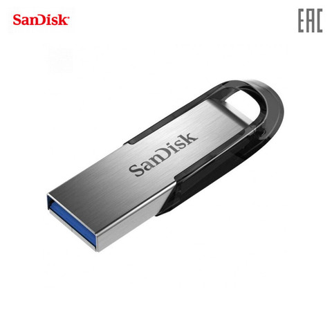 Unidad Flash USB Sandisk SDCZ73-032G-G46 Dispositivo de almacenamiento externo de tarjeta de memoria para ordenador portátil Ultra Flair™USB 3,0 32 GB 32 gb ► Foto 1/2