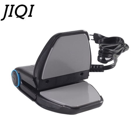 JIQI-plancha eléctrica de viaje compacta y plegable, plancha antiadherente con cuello y manga Fordable, para planchar, 110V/220V ► Foto 1/6