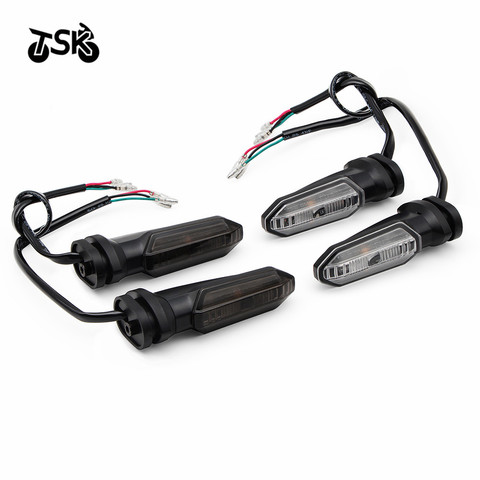 Indicador LED de señal de giro luz para HONDA CB500X CB400X CB500F CB400F CBR400R CBR500R intermitente lámpara conector Universal ► Foto 1/6