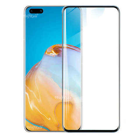 Para vidrio Huawei P40 Pro vidrio templado cubierta completa vidrio protector de pantalla para Huawei P40 Pro para Huawei P 40 Pro vidrio ► Foto 1/6