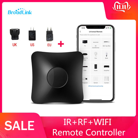 Broadlink RM4 Pro Universele intelliggente Afstandsbediening Smart Wifi en casa + IR + Rf Schakelaar Werk met Alexa ► Foto 1/6