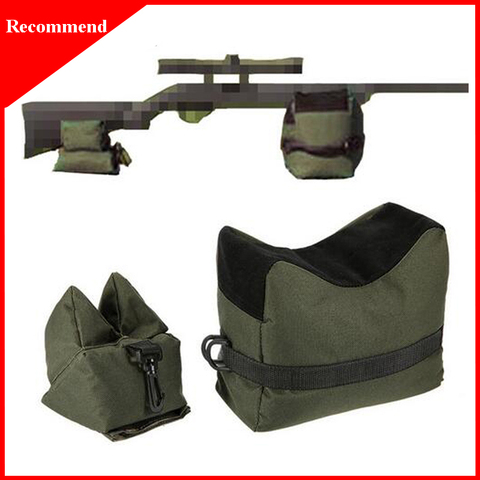 Bolsa frontal y trasera para Rifle, bolsa de arena sin arena para francotirador militar, soporte para blanco, accesorios para pistola de caza ► Foto 1/6