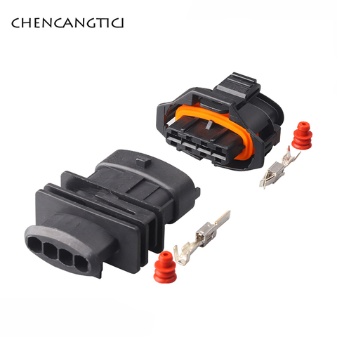 5 Sets 4 Pin de forma impermeable de conector de cable automotriz enchufamos del zócalo del coche 1928403453, 1928403736 1 928, 403, 736 1 928, 403, 453 ► Foto 1/4