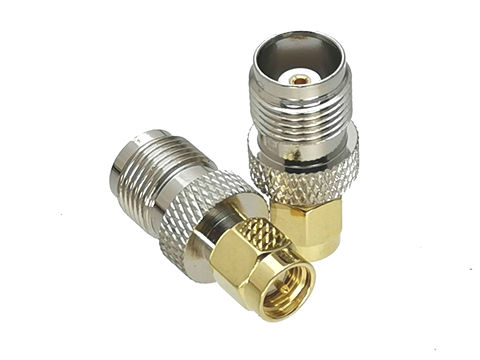 Adaptador TNC hembra jack a SMA macho, conector Coaxial RF de alta calidad, 1 Uds. ► Foto 1/3