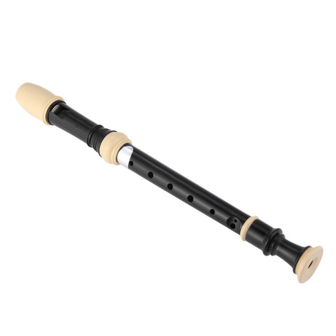 Flauta agudos de ocho huecos profesional grabador Soprano de 8 agujeros clarinete sonido negro fácil ajustable grado alimenticio ABS no tóxico ► Foto 1/6