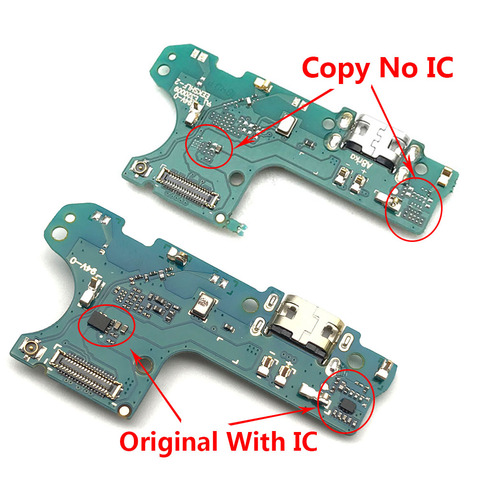 Para Asus Zenfone Max M2 ZB633kl conector de estación de carga USB Puerto cargador Junta Flex Cable reparación piezas ► Foto 1/4