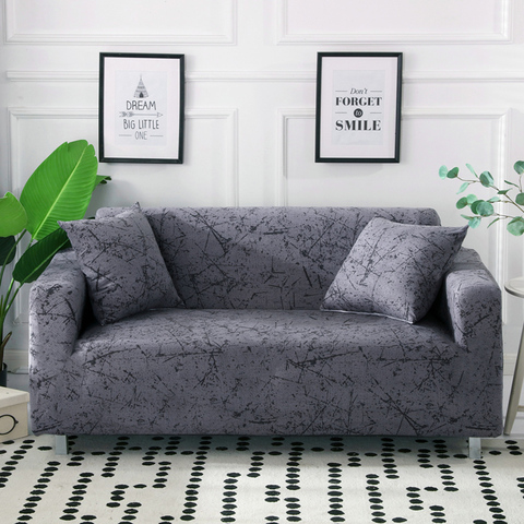 Conjunto cubre sofá elástico de algodón, fundas universales para sofá para sala de estar, mascotas, sillón de esquina, sofá tipo diván Longue ► Foto 1/6