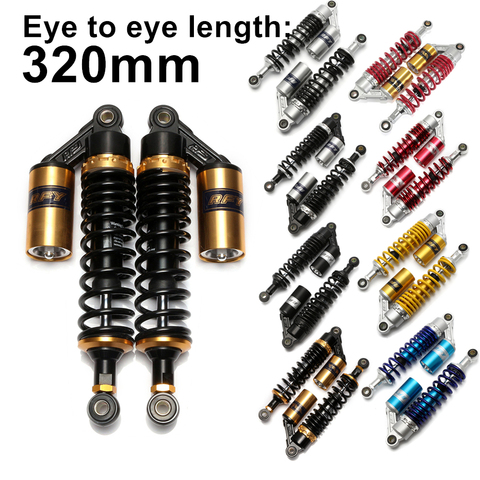 Amortiguador para moto Universal de 320mm y 12,5 