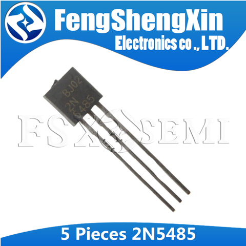 5 uds 2N5485 a 92 5485 TO92 RF Transistor JFET ► Foto 1/1