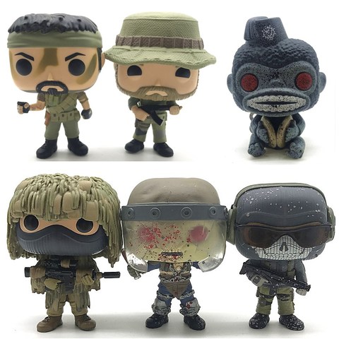 Figuras raras de VIDEOJUEGOS PARA NIÑOS, colección de juguetes para niños, Call of Duty #146, perro, Tte. Simon, Ghost, Cindy, All Ghillied, Up144 ► Foto 1/6