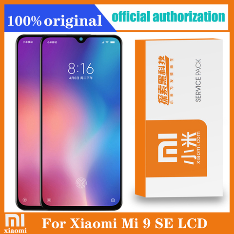 Pantalla LCD Original para Xiaomi MI 9 SE Mi9 SE AMOLED de 5,97 pulgadas con marco + Digitalizador de pantalla táctil para pantalla MI 9SE ► Foto 1/6