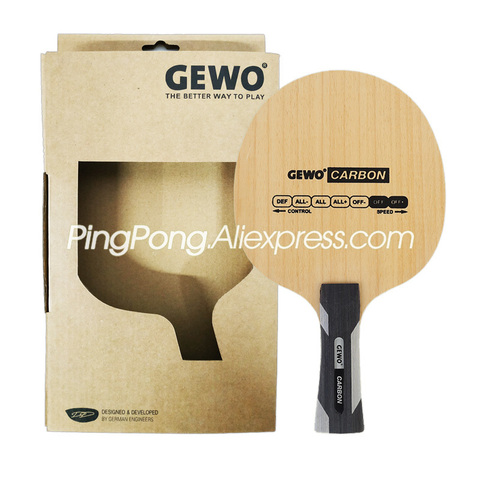 GEWO POWER hoja de tenis de mesa de carbono/raqueta (OFF & OFF +) Original GEWO CARBON Ping Pong Bat / Paddle ► Foto 1/5