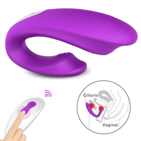 Vibrador para el clítoris y el punto G para mujeres, juguete sexual con 9 potentes vibraciones, estimulador del punto G, diversión para parejas ► Foto 1/6