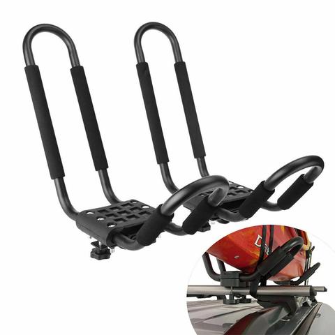 Portaequipajes de techo Universal para Kayak, canoa, remo, barco, Surf, esquí, 2 uds. ► Foto 1/6